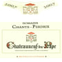 Dom. Chante-Perdrix Chateauneuf-du-Pape 2007 Front Label