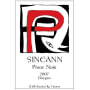 Sineann Pinot Noir 2007 Front Label