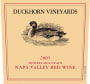 Duckhorn Howell Mountain Red Wine 2005 Front Label