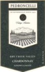 Pedroncelli Vintage Selection Chardonnay (half-bottle) 1998 Front Label