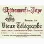 Domaine du Vieux Telegraphe Chateauneuf-du-Pape La Crau Blanc 2008 Front Label