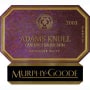Murphy-Goode Adam's Knoll Cabernet Sauvignon 2003 Front Label