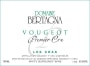 Domaine Bertagna Vougeot Premier Cru Les Cras 2012 Front Label