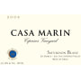 Casa Marin Cipreses Vineyard Sauvignon Blanc 2008 Front Label