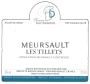 Domaine Berthelemot Meursault Les Tillets 2015 Front Label