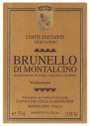 Conti Costanti Brunello di Montalcino 2003 Front Label