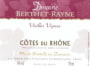 Domaine A. Berthet-Rayne Cotes du Rhones 2013 Front Label