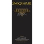 Snoqualmie Reserve Merlot 2005 Front Label