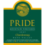 Pride Mountain Vineyards Chardonnay 2007 Front Label
