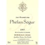 Le Rose de Phelan Segur Rose Bordeaux 2007 Front Label
