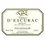 Chateau d'Escurac  2005 Front Label