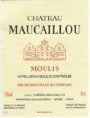 Chateau Maucaillou Moulis en Medoc 2004 Front Label