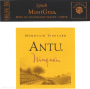 MontGras Antu Syrah 2007 Front Label
