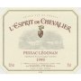 L'Esprit de Chevalier Pessac Leognan Blanc 1999 Front Label
