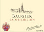 Baugier Montagne Saint-emilion 2007 Front Label