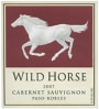 Wild Horse Cabernet Sauvignon 2007 Front Label
