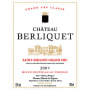 Chateau Berliquet  2004 Front Label
