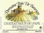 Domaine Bois de Boursan Chateauneuf-du-Pape 2010 Front Label