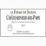 La Ferme de Suzon Chateauneuf-du-Pape 2007 Front Label