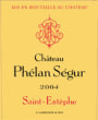 Chateau Phelan Segur  2004 Front Label