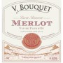 Vincent Bouquet Merlot Vin de Pays d'Oc 2006 Front Label