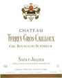 Chateau Terrey Gros Caillou  2003 Front Label