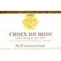 M. Chapoutier  Chateauneuf-du-Pape Croix de Bois 2007 Front Label