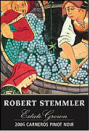 Robert Stemmler Estate Vineyard Pinot Noir 2006 Front Label