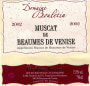 Bouletin Muscat de Beaumes-Venise 2002 Front Label