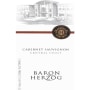 Baron Herzog Cabernet Sauvignon (OU Kosher) 2007 Front Label