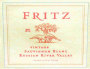 Fritz Russian River Valley Sauvignon Blanc 2014 Front Label