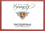 Domaine Brunely Vacqueryas Blanc 2014 Front Label