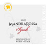 MandraRossa Syrah 2007 Front Label