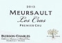 Domaine Buisson-Charles Meursault Les Cras Premier Cru 2013 Front Label
