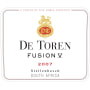 De Toren Fusion V 2007 Front Label