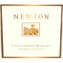 Newton Unfiltered Merlot 2005 Front Label