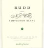 Rudd Sauvignon Blanc 2008 Front Label