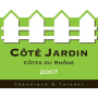 Cote Jardin Cotes du Rhone Blanc 2007 Front Label