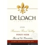 DeLoach Russian River Estate Pinot Noir 2008 Front Label
