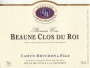 Domaine Camus-Bruchon Premier Cru Beaune Clos du Roi 2013 Front Label