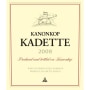 Kanonkop Kadette Cape Blend 2008 Front Label