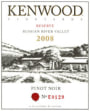 Kenwood Russian River Reserve Pinot Noir 2008 Front Label