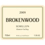 Brokenwood Hunter Valley Semillon 2009 Front Label