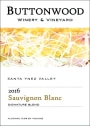 Buttonwood Farms Signature Blend Sauvignon Blanc 2016 Front Label