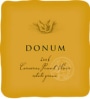Donum Carneros Estate Grown Pinot Noir 2006 Front Label