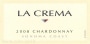 La Crema Sonoma Coast Chardonnay 2008 Front Label