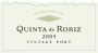 Quinta de Roriz Vintage Port 2005 Front Label