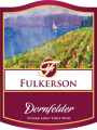 Fulkerson  Dornfelder 2013 Front Label