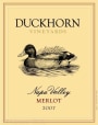 Duckhorn Napa Valley Merlot 2007 Front Label