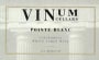 Vinum Cellars Pointe Blanc 1998 Front Label